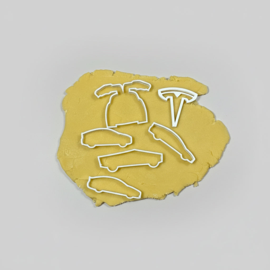 Tesla Ausstechformen Set - CarCookie