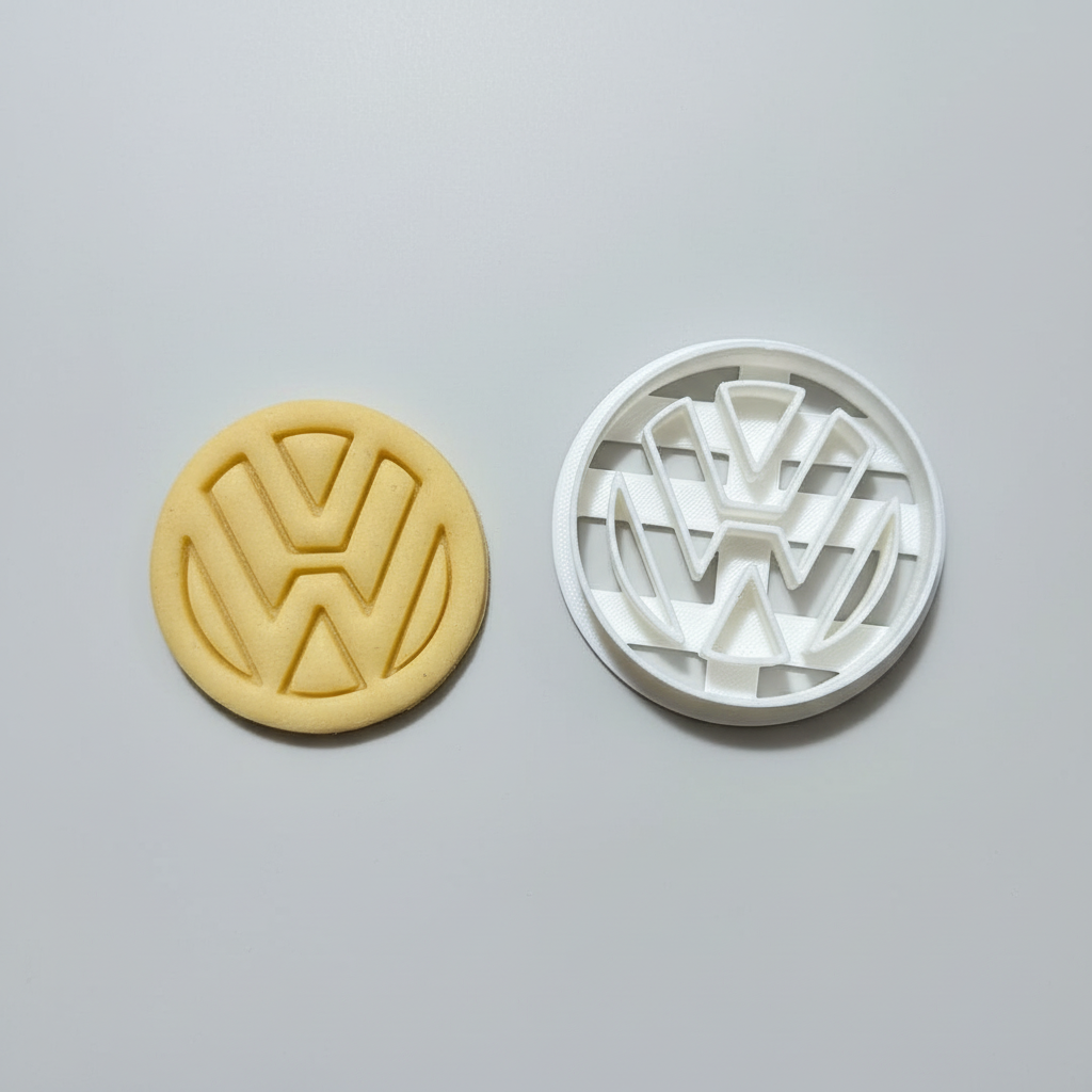 Volkswagen Logo Ausstechform - CarCookie