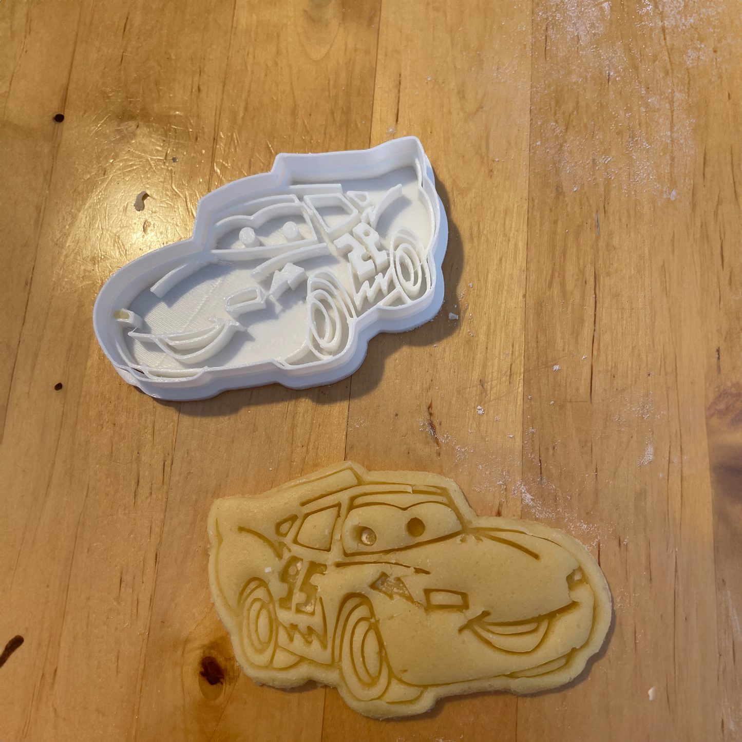 Lightning McQueen Ausstechform für Kekse - Cookie Cutter